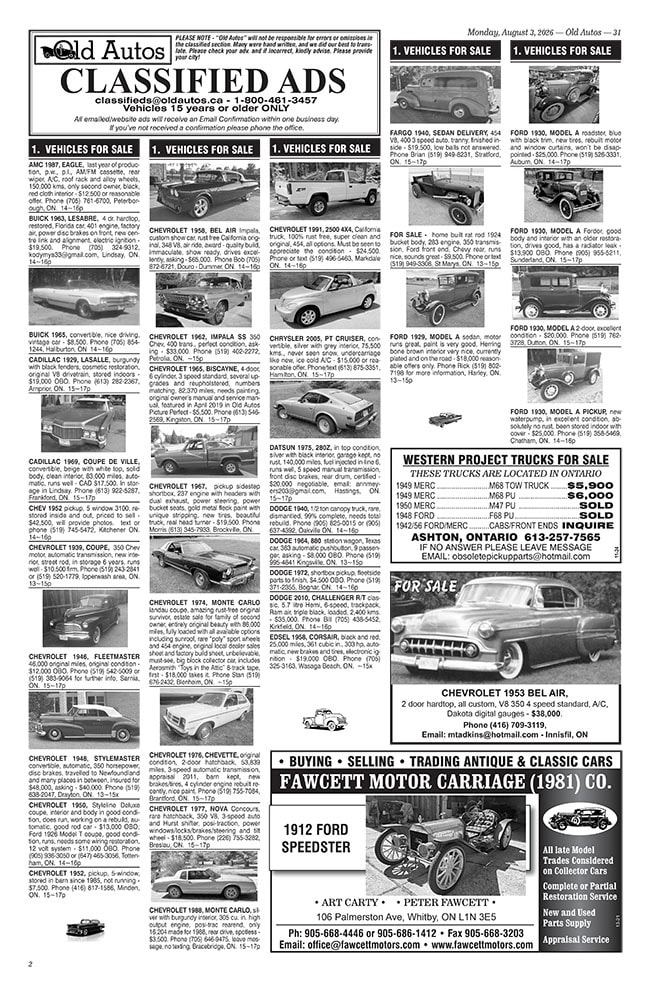 Layout 1 Sample Page Classifieds